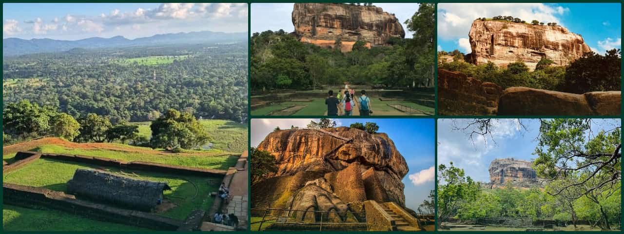 Sigiriya Lion Rock fortress: panoramic views, water gardens, lion paws and summit climb